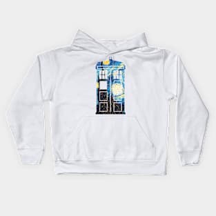 Doctor's Starry Night Kids Hoodie